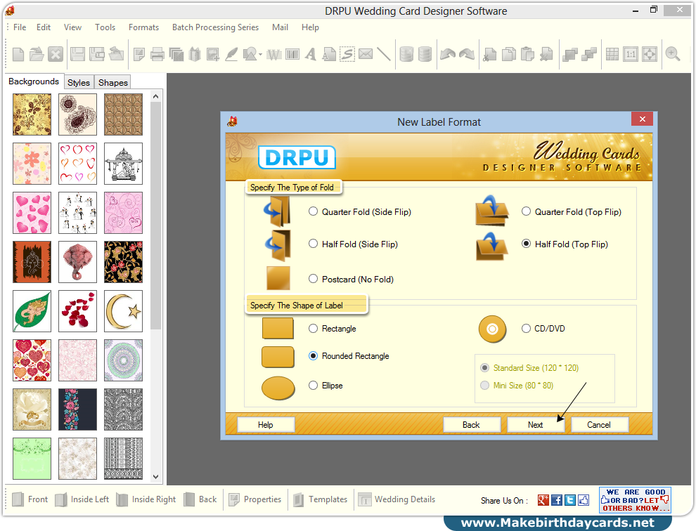 Screenshots Of Wedding Card Software To Make Marriage Invitation Card